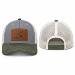 SilverCast Richardson 112 Leather Patch Trucker Hat